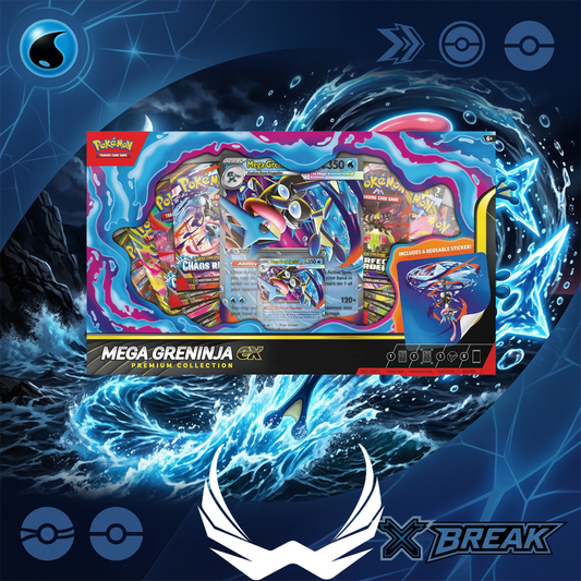 [PRE-ORDER] Pokémon TCG: Mega Greninja EX Premium Collection