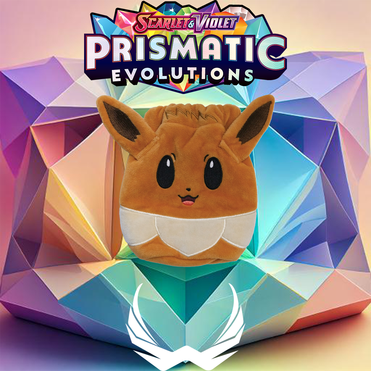 [PRE-ORDER] Pokemon TCG: Scarlet & Violet SV8.5 - Prismatic Evolutions Accessory Pouch (Special Collection)