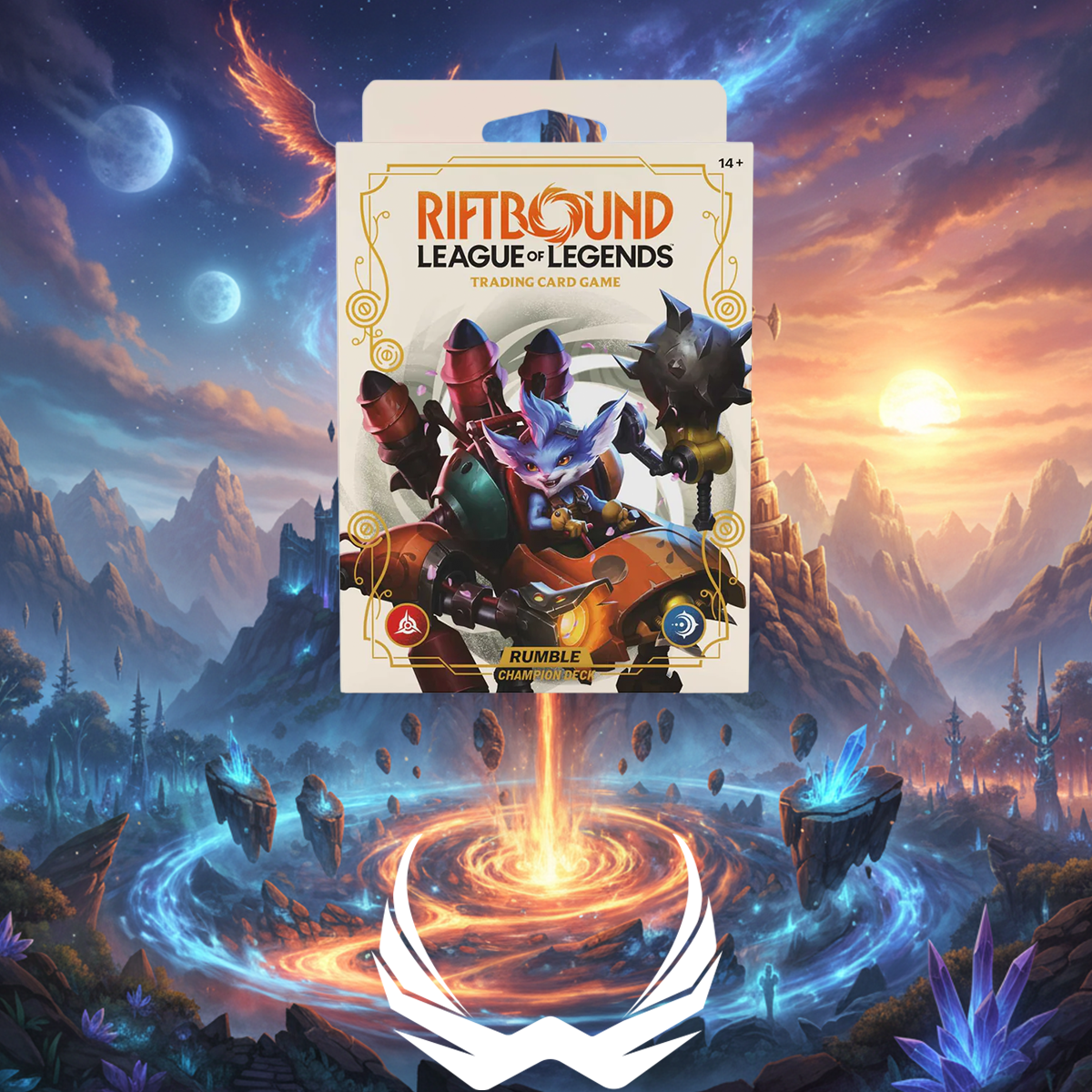 [PRE-ORDER] Riftbound: League of Legends TCG – Spiritforged Champion Deck Rumble