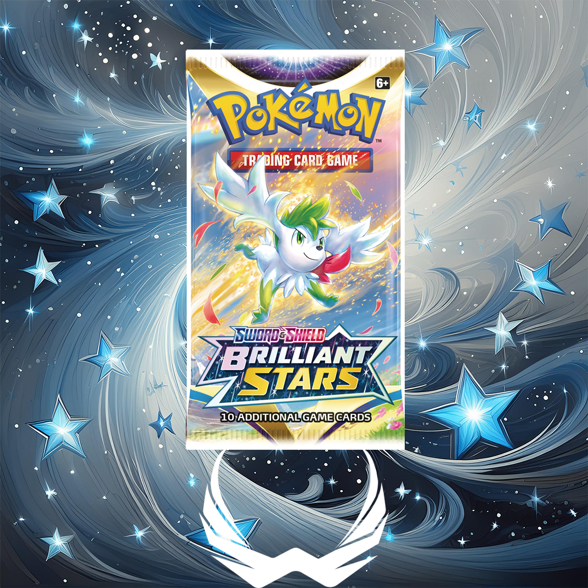 Pokemon TCG Brilliant Stars: Booster Pack (10 Cards)