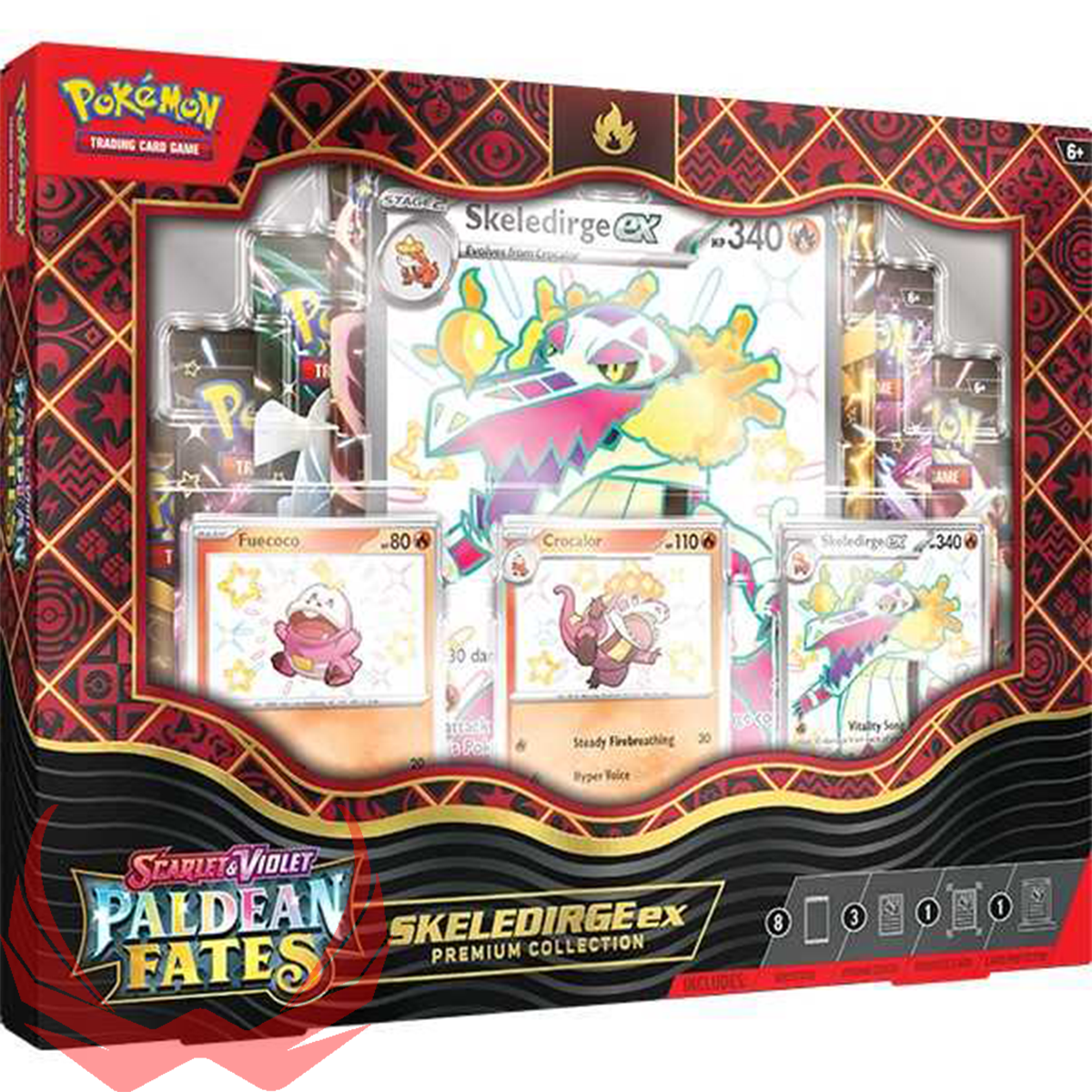 Pokemon Scarlet & Violet Paldean Fates Premium Collection Box