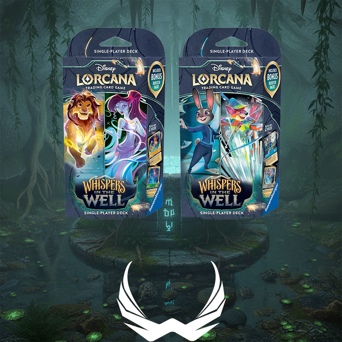 [PRE-ORDER] Disney Lorcana TCG - Whispers in the Well Starter Deck CDU Display (8) - Set 10