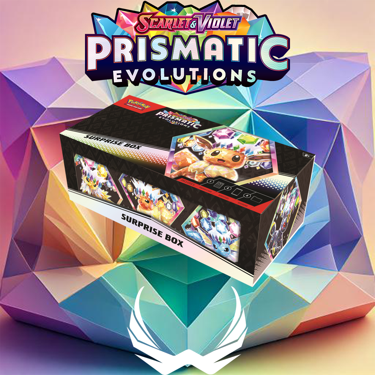 [PRE-ORDER] Pokémon TCG: Scarlet & Violet 8.5 - Prismatic Evolutions  - Surprise Box Collection