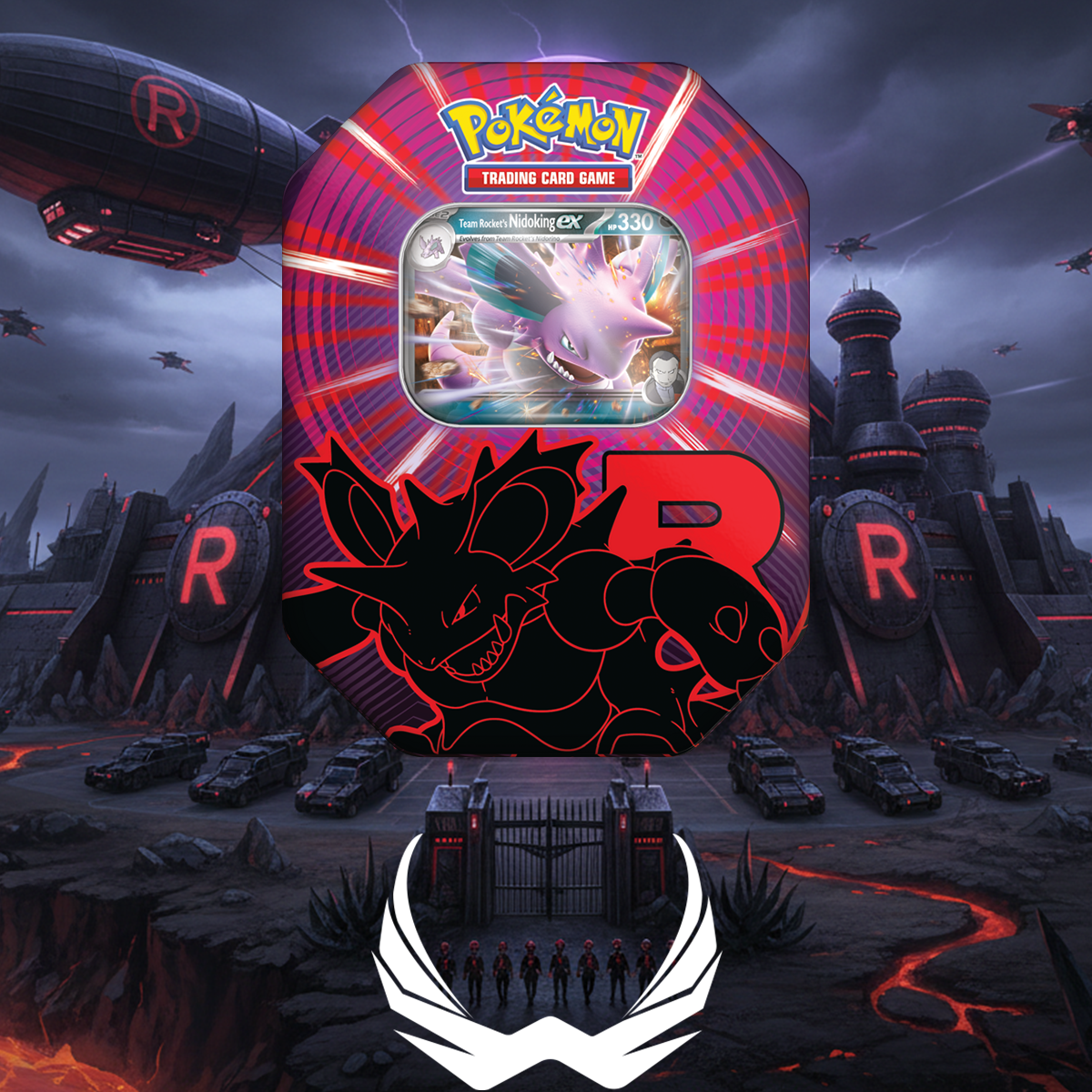 Pokémon TCG: Team Rocket Tin