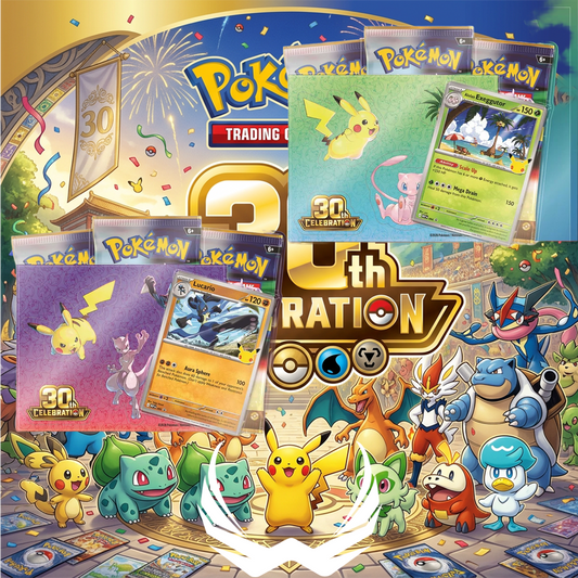 [PRE-ORDER] Pokémon TCG: Tech Sticker Collection - 30th Celebration Combo