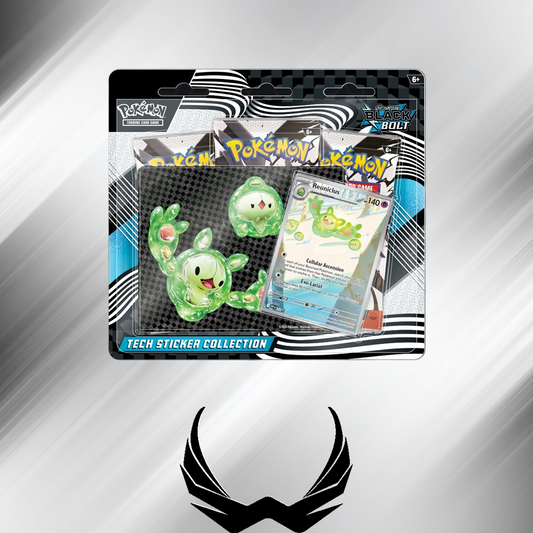 Pokemon Scarlet & Violet Black Bolt Tech Sticker Collection Reuniclus