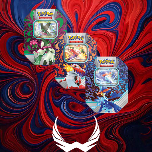 Pokemon Paldea Partners EX Tins