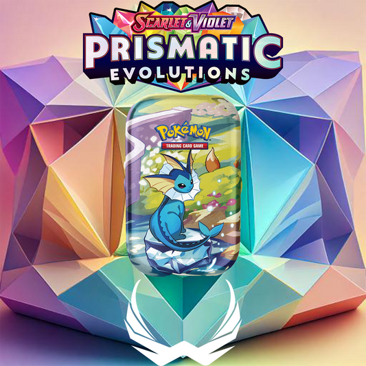 [PRE-ORDER] Pokemon Scarlet & Violet Prismatic Evolutions: Mini Tin