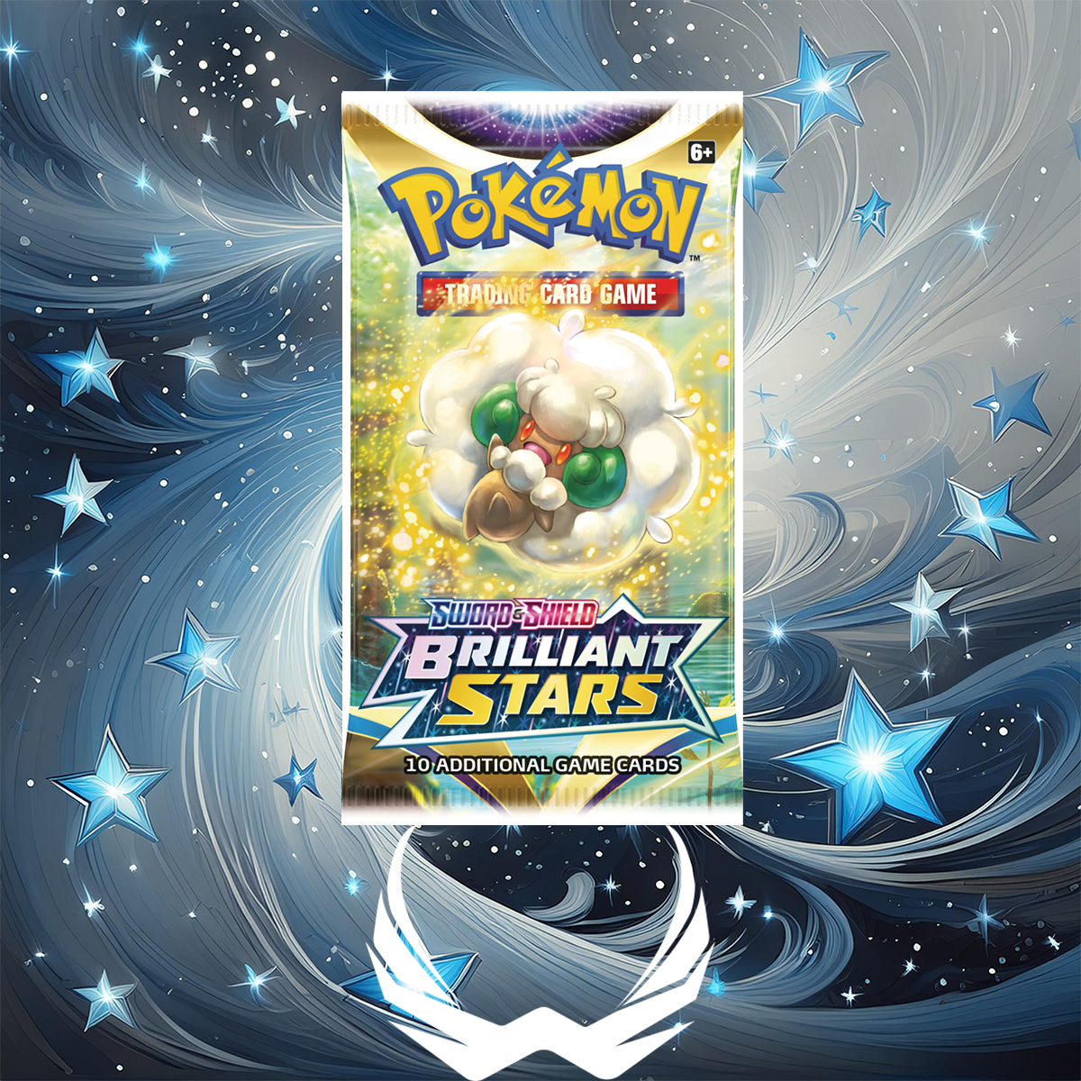 Pokemon TCG Brilliant Stars: Booster Pack (10 Cards)