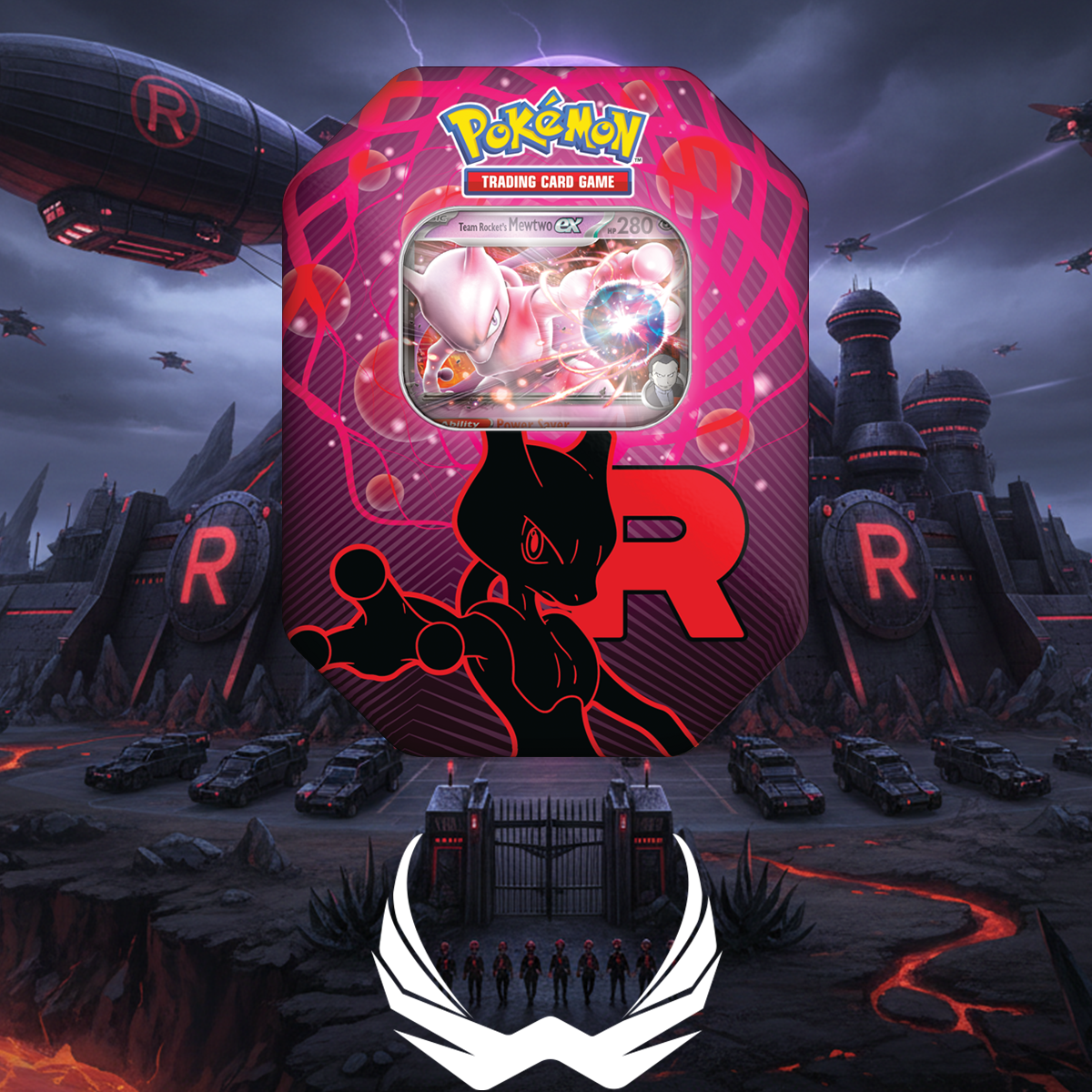 Pokémon TCG: Team Rocket Tin